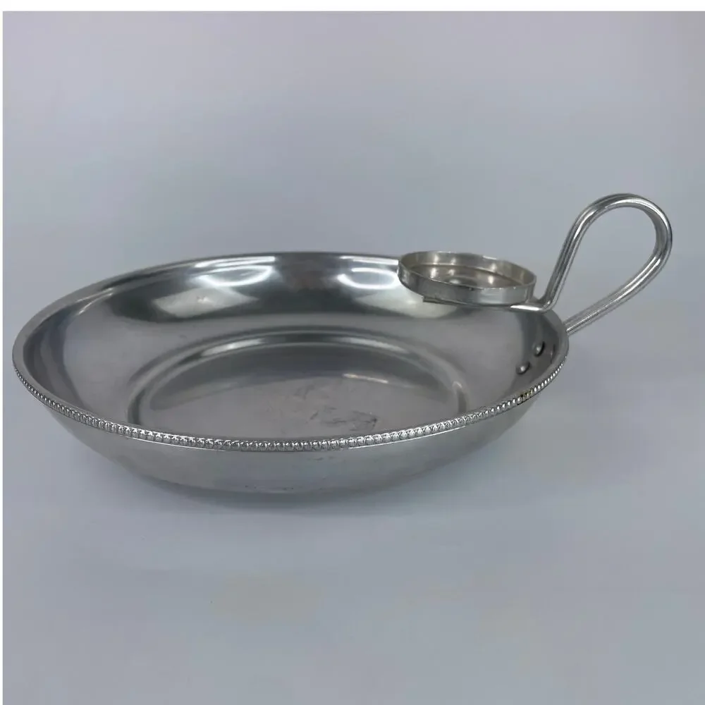 Vintage BW Buenilum Aluminum Serving Tray Bowl Chip and Dip